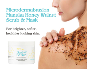 Scrub Tubuh Herbal Mineral Garam Laut Mati Berkualitas Tinggi, Dapat Disesuaikan, Organik, Madu, Menutrisi, Melembapkan 113g Layanan OEM - Product Image 1