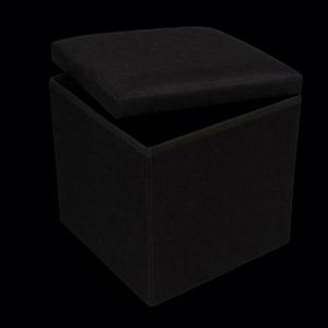 Modern <b>Stool</b> Living Room Furniture <b>Storage</b> Box Fabric Stainless Steel Bamboo Highest Quality Sample Available <b>Stools</b> Counter - Product Image 3