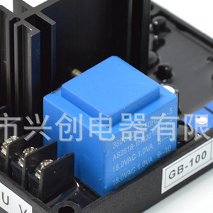 Shanghai Qianghui Generator Regulator GB-100 Single Phase AVR Voltage Stabilizer for SVC - Product Image 4