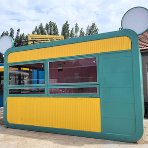 บ้านสำเร็จรูปสมัยใหม่ บ้านเคลื่อนที่ขนาด 20 ฟุต 40 ฟุต ร้านกาแฟ บาร์ โรงแรม สำนักงาน บ้านคอนเทนเนอร์ บ้านแคปซูล - Product Image 4