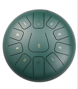 Wholesale 10 Inch 11 Tones Steel Tongue <b>Drum</b> Percussion Instrument Creative Birthday Party Christmas Gift for Music Lover - Product Image 4