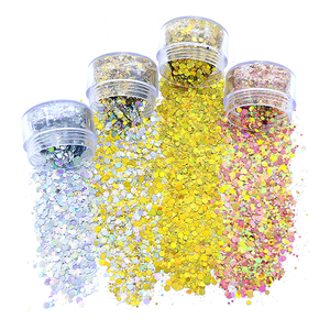 Bán buôn Đảng Pet số lượng lớn các loại màu sắc long lanh bột Thêm tốt long lanh Polyester Holographic Chunky long lanh - Product Image 2