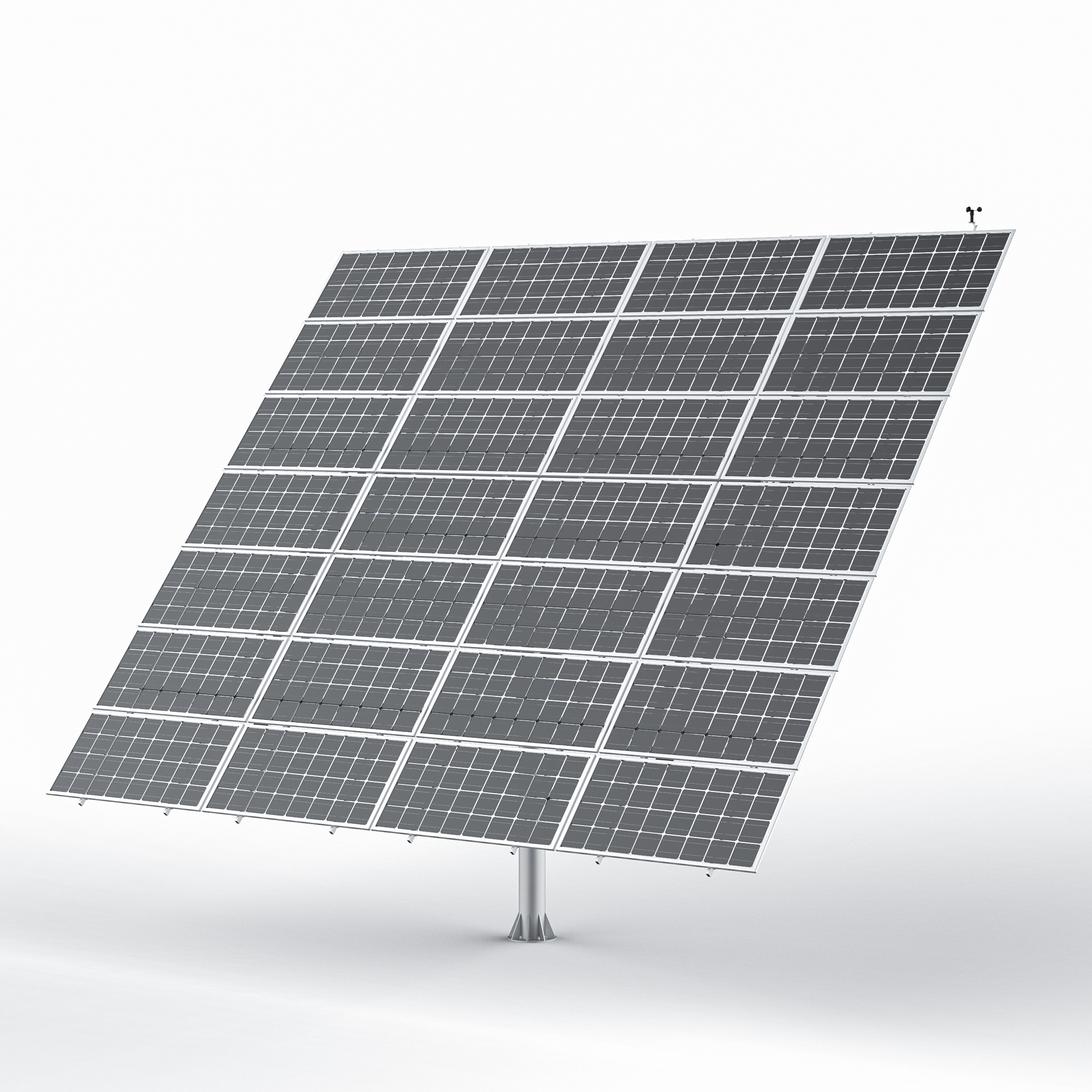 Huayue solar tracker- 13 кВт HYS-24PV-78-M-2LD Good service 2-х осевой трекер с Двойной Осью солнечной системы Sun Tr