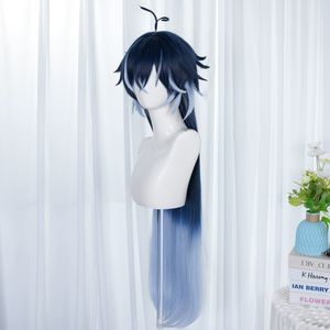 Pelucas de Pelo de Anime de Nuevos Estilos, Peluca de Kyryll Chudomirovich de Genshin Impact, Peluca de Pelo Sintético Resistente al Calor para Fiestas y Cosplay - Product Image 4