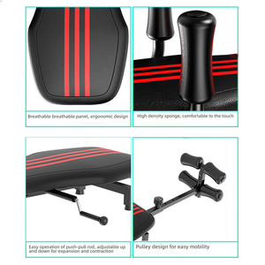 <span class=keywords><strong>Banc</strong></span> d'étirement dorsal en ligne avec traction cervicale, alternative à la table d'inversion pour la décompression du dos et du cou - Product Image 5