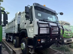 รถบรรทุกฮาวโอ 8x4 ยูโร 2 ดีเซล รถบรรทุกขนาดเล็กใหม่สำหรับงานเหมือง รถดัมพ์ 10 ล้อ รถบรรทุกเทท้าย 11-20 ตัน พวงมาลัยซ้าย กล้องมองหลัง 251-350 แรงม้า 6-8 ลิตร - Product Image 2