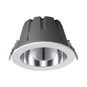 IP65 yeni tasarım 10W 15W 25W 35W 45W 55W Led cob 5 yıl garanti die-cast alüminyum yuvarlak gömme ticari spot Downlight