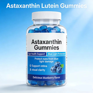 Suplemento Herbal de Marca Privada OEM ODM, Suministro a Granel, Fórmula Natural, Gomitas de Astaxantina + Luteína - Product Image 1