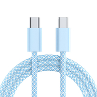 Câble de charge C-à-C 3M 66W, câble de données, câble de type C, charge rapide pour téléphones mobiles et montres connectées
