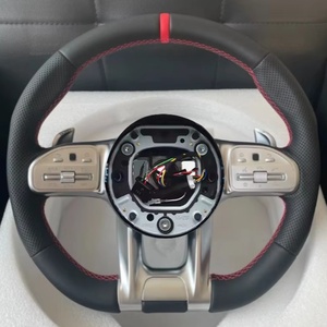 Volant de direction sport pour Mercedes Benz W205 C63 G63 E43 <span class=keywords><strong>SL</strong></span> ML <span class=keywords><strong>AMG</strong></span> GT G55 G500 E63 GLS45 A45 E63 Volant de direction - Product Image 6