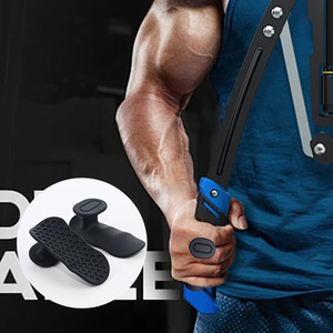 Phòng tập thể dục Silicone Trọng lượng nâng sức mạnh Grip huấn luyện viên tăng cường tập luyện Barbell hỗ trợ Grips Finger Grip strengthener - Product Image 3