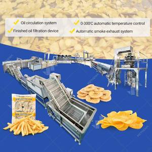 Ligne de production entièrement automatique de <span class=keywords><strong>frites</strong></span> de pommes de terre surgelées pour la Turquie, machine à fabriquer des chips de pommes de terre, prix - Product Image 6