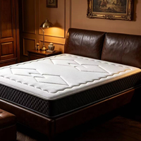 Hochdichte Schaumstoff-Massage-Hotelbettmatratze, Bezug für King-Size, Queen-Size und Doppelbett, Matratze aus Latex-Gel-Memoryschaum