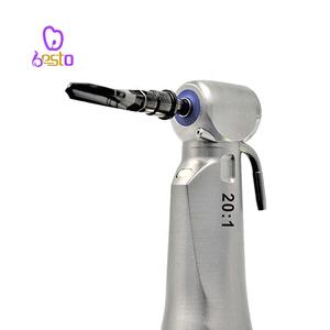 Impianto dentale 20:1 LED contrangolo pulsante a bassa velocità Handpiece chirurgia in acciaio inossidabile riduzione E-generator Handpiece - Product Image 3