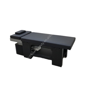 Table de massage et de lavage Kisen économique avec fonction spa capillaire – Fauteuil de salon moderne pour soins du cuir chevelu - Product Image 1