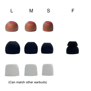 Silicone mềm tái sử dụng nút tai 5 kích cỡ Cách âm Bảo vệ thính giác cho giấc ngủ và ngủ - Product Image 4