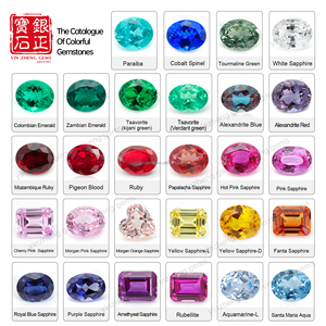 Granato Paraiba Sintetico Taglio Ovale 4*6mm-10*14mm Blu Neon <span class=keywords><strong>Pietra</strong></span> Sciolta YAG Creata in Laboratorio per Creazione Gioielli Collane - Product Image 6