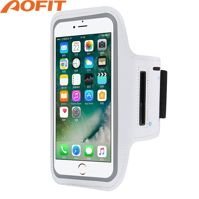 Phone Armband Cell Phone Running Sport Armband Bag with Key Holder Strap Phone Holder for Running Walking