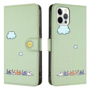 Étui de téléphone à rabat en cuir à motif chat anti-chute, fermeture magnétique avec <span class=keywords><strong>coque</strong></span> intérieure <span class=keywords><strong>antichoc</strong></span> pour <span class=keywords><strong>iPhone</strong></span> 13/13 Pro/13 Pro Max - Product Image 6