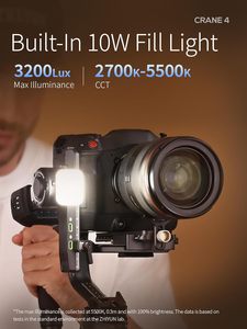 เครน 4 คอมโบ ตัวกันสั่นแบบ 3 แกน สำหรับกล้อง DSLR และกล้องมิเรอร์เลส - Product Image 3