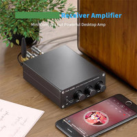 Audio BT20A TPA3116D2 Amplificateur de puissance sonore 100W Mini HiFi Stereo Audio Class D Amp Bass Treble Pour Haut-parleurs