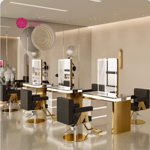 Espejos de salón de belleza elegantes confiables y baratos de Yicheng espejos de salón de belleza espejo de salón LED al por mayor de China - Product Image 3