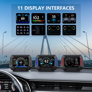 Medidor de Velocidad GPS-OBD2 Universal P21 <span class=keywords><strong>para</strong></span> Automóviles 2026 con Pantalla Multi-idioma, Monitor de Velocidad Integrado <span class=keywords><strong>para</strong></span> Todos los Autos - Product Image 4