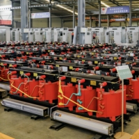 Transformateurs photovoltaïques triphasés à résine coulée 160 Kva 250 Kva 6,6 KV de type sec UL 60Hz