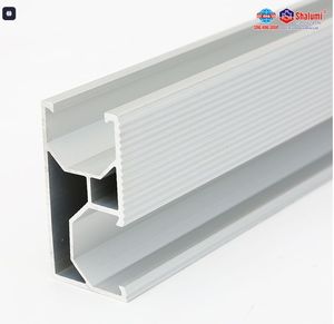 Shalumi Nouvelle série 6000 de rampes en aluminium pour montage de panneaux solaires, application dissipateur de chaleur, services de découpe/soudage, taille personnalisée - Product Image 1