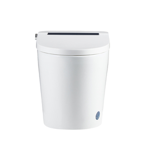 2025 haute qualité salle de bain une pièce luxe moderne en céramique intelligent Intelligent automatique impulsion solénoïde toilette intelligent éviers de toilette - Product Image 5