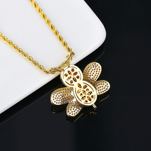 JINSE ฮิปฮอปเครื่องประดับสร้อยคอแฟชั่นโซ่เครื่องประดับเย็นออกผู้หญิงแนวโน้ม<span class=keywords><strong>2021</strong></span>จี้ผึ้ง - Product Image 5