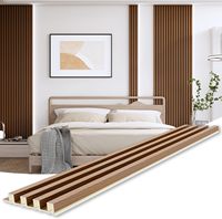 Panel de Pared 3D WPC de Estilo Moderno para Decoración de Interiores, Impermeable y Resistente al Fuego, Nuevo Diseño de Panel de Pared Acanalado WPC para Uso en Hoteles