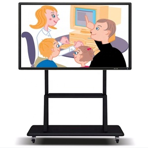 Smart Touch écran plat Smart Board LED 55 pouces Tv <span class=keywords><strong>Maxhub</strong></span> 55 pouces stylo tableau blanc interactif/doigt tactile 68 Kg DLED AMH - Product Image 1