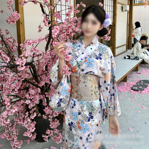 2025 <span class=keywords><strong>japonais</strong></span> Kimono femmes robe formelle traditionnelle japonaise <span class=keywords><strong>Yukata</strong></span> Photo photographie robe robe de soirée Cosplay vêtements - Product Image 5