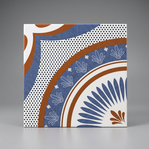 Carreaux de sol en céramique numérique émaillée modernes à quatre grilles 30x30cm, design artistique décoratif d'intérieur - Product Image 6