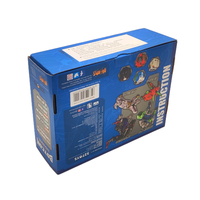 Boîte en carton ondulé recyclé personnalisable, prix négociable, avec impression dorée pour l'emballage de bijoux et de cadeaux