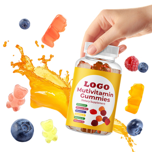 תוסף תזונה פרטי רב מכר, 13 רכיבים תזונתיים, סוכריות גומי מולטי ויטמין למבוגרים - Product Image 4