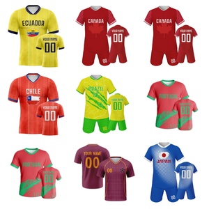 大人用子供用サッカーユニフォーム 男の子女の子サッカーウェアセット キッズトレーニングウェア - Product Image 4