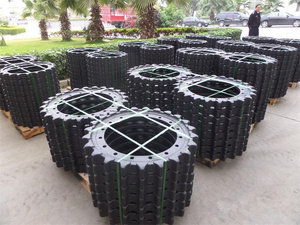 Yeaming sottocarro pignone per Kubota KX036-4 KX101-3 KX155-4 KX500-4 U45-4 <span class=keywords><strong>Mini</strong></span> escavatori compatti - Product Image 6