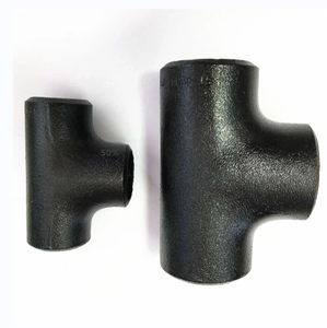 בתחת חלקה a234 wpb <span class=keywords><strong>ansi</strong></span> b16.9 sch40 פחמן פלדה שווה tee - Product Image 2