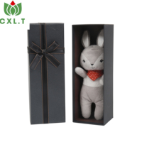 Boîte cadeau élégante en carton rigide avec pelliculage brillant mat, gaufrage et impression à chaud dorée pour emballage cadeau en papier