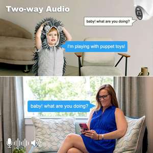 Tuya APP 8MP 4Kモーション検出アラーム赤外線カラーナイトビジョン双方向オーディオWiFiセキュリティドームカメラ - Product Image 5