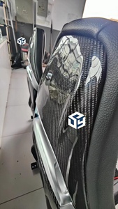 Per Mercedes-benz classe C C63 AMG WW205 W206 seggiolini auto in pelle ad alte prestazioni di alta qualità - Product Image 3