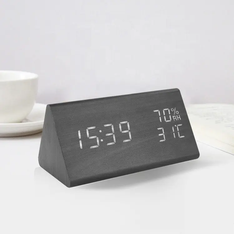 Hot sale digital LED clock desk table led alarm clock for Living Room Bedroom Kitchen Office