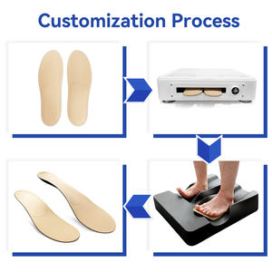 Inserts moulables de soulagement de la pression Arc réglable Support supplémentaire Soins des pieds personnalisés Semelles diabétiques - Product Image 3