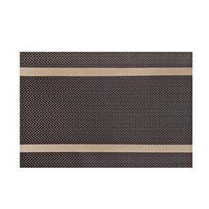 Manteles individuales de PVC, manteles individuales con textura dorada, manteles aislantes del calor, manteles de cocina, manteles de hotel, manteles de estilo occidental. - Product Image 4