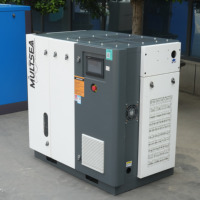 Compresseur d'air à vis haute efficacité MULTSEA 132 kW, faible bruit, pour usage industriel, avec 5 ans de garantie