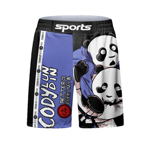 Shorts de <span class=keywords><strong>boxe</strong></span> MMA respirants en gros pour garçons, enfants, sport, fitness, pantalons thaïlandais pour la course et les combats, vêtements d'arts martiaux pas chers - Product Image 2