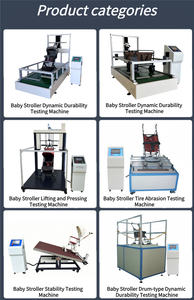 <span class=keywords><strong>Machine</strong></span> d'essai de stabilité pour poussette à plateforme inclinée électrique, testeur de stabilité et de performance de freinage pour poussette - Product Image 4