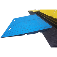 Rampes de protection de câble robustes Kit de rampe de fauteuil roulant sécurisé Rampe de tuyau à 3 canaux